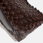Marabel Woven Vegan Leather Handbag