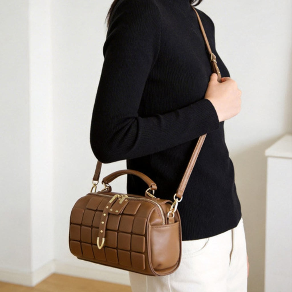 Marabel Pixels Vegan Leather Crossbody Bag