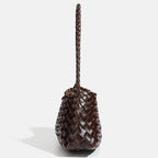 Marabel Woven Vegan Leather Handbag