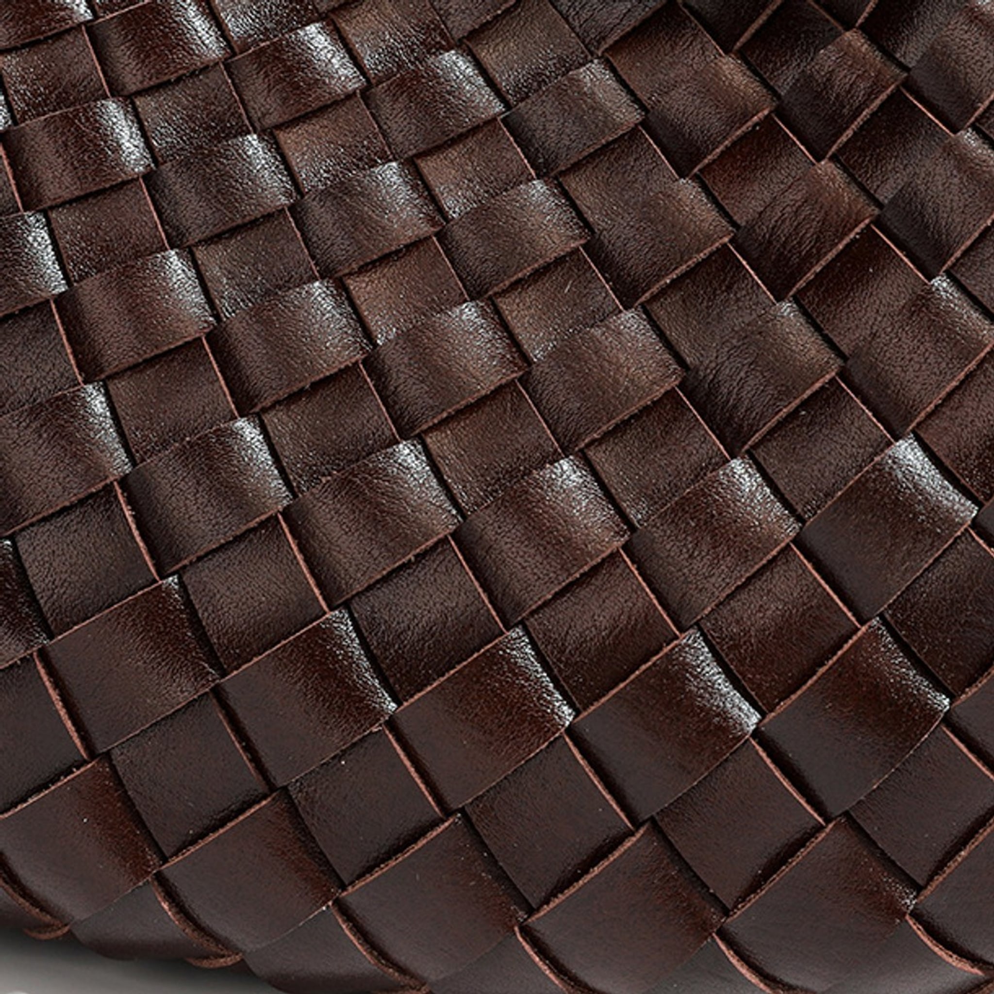 Marabel Woven Vegan Leather Handbag