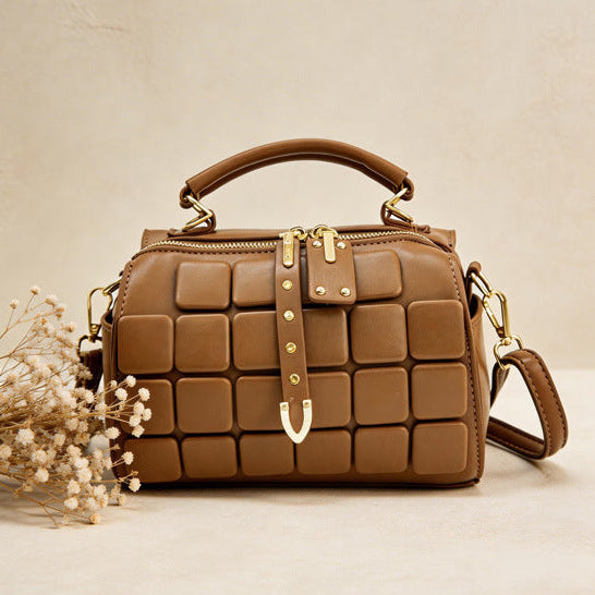 Marabel Pixels Vegan Leather Crossbody Bag