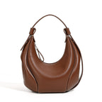 Marabel Leather Baseball Underarm Bag