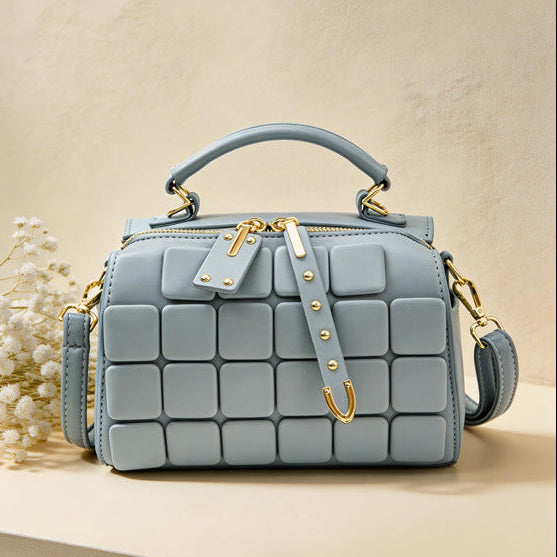 Marabel Pixels Vegan Leather Crossbody Bag