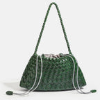 Marabel Woven Vegan Leather Handbag