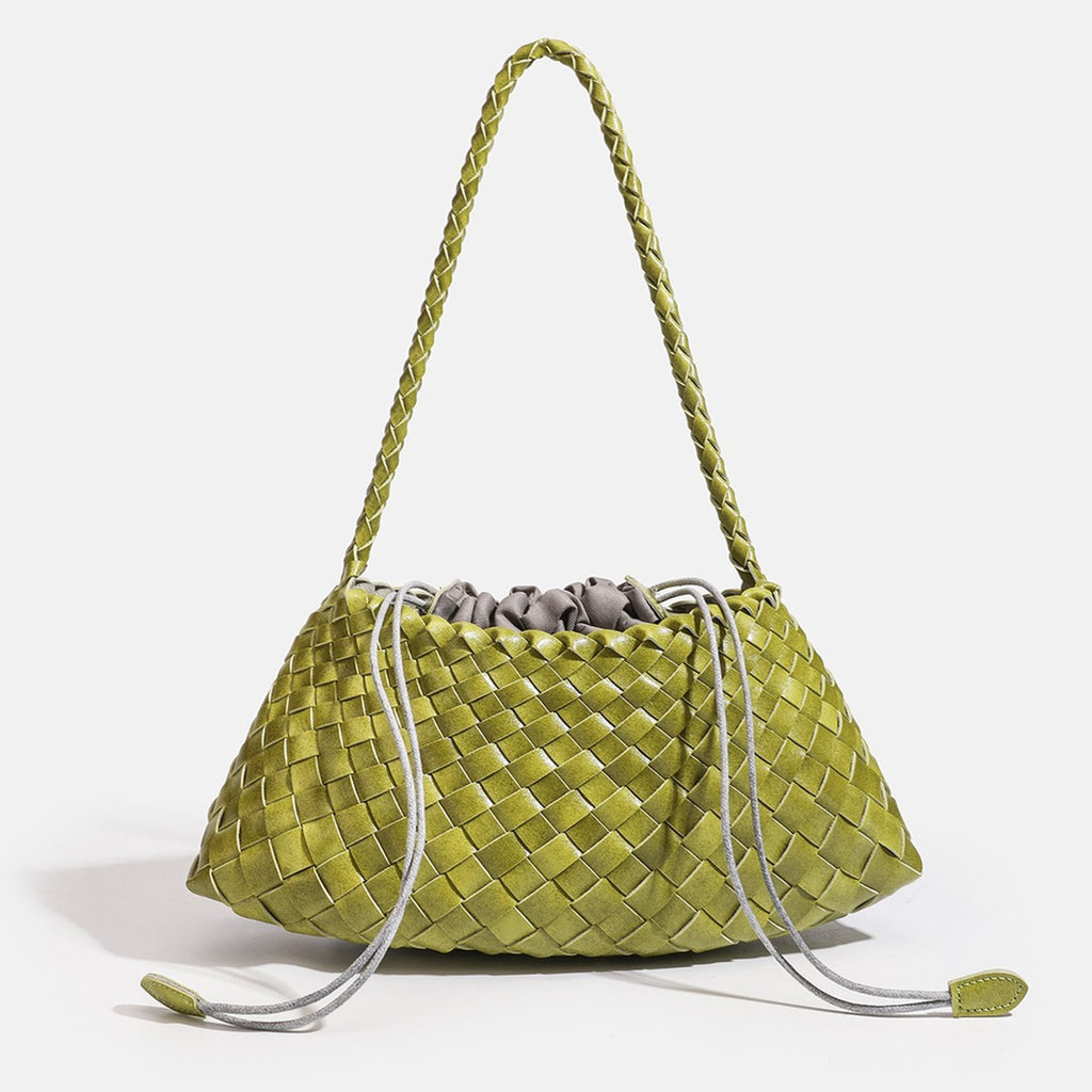 Marabel Woven Vegan Leather Handbag