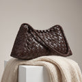 Marabel Woven Vegan Leather Handbag