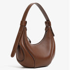 Marabel Leather Baseball Underarm Bag