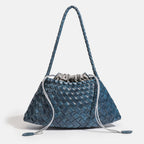 Marabel Woven Vegan Leather Handbag